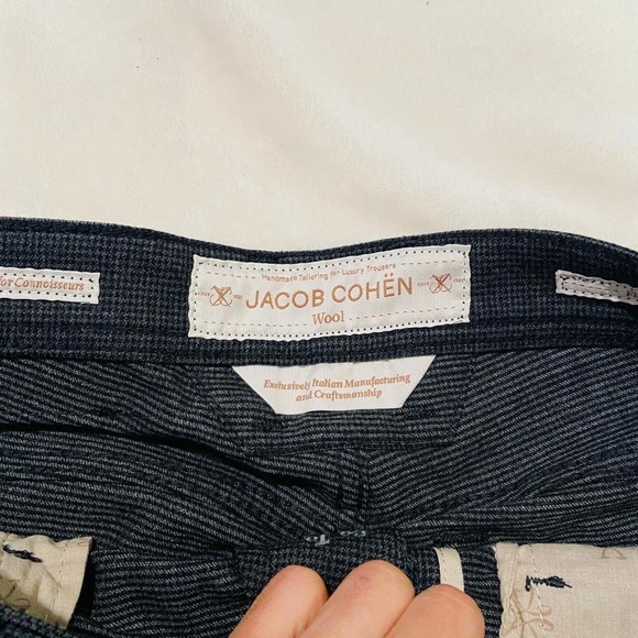 Jacob Cohen pants jeans Made in Italy 
Flannel wool material - Picture 5 of 6